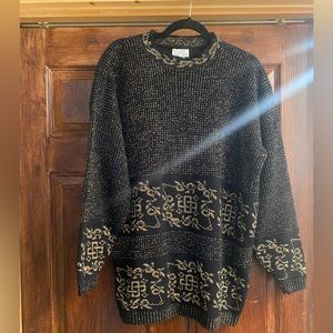 G.C.F Gold Accent Sweater